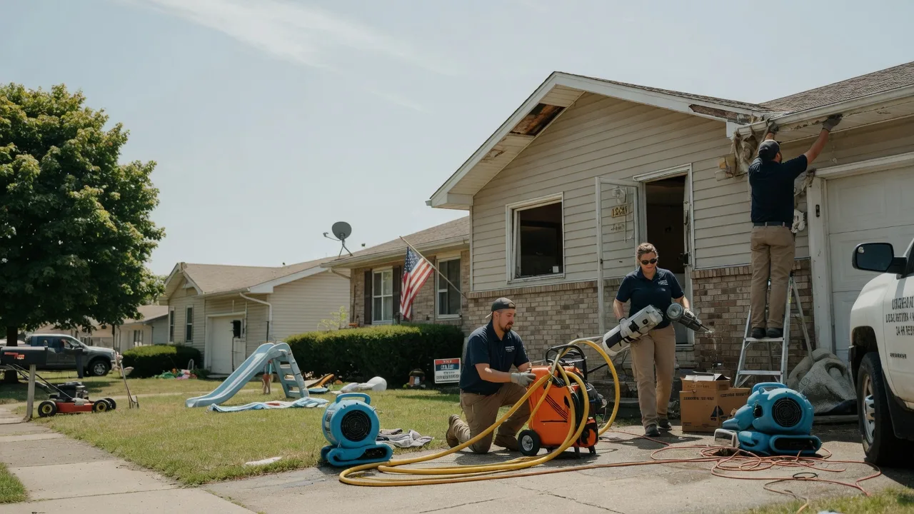 Water Damage Restoration in Dewey, IL near me